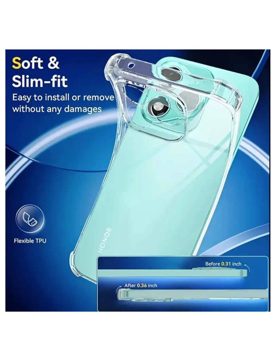 Carcasa Transparente Para Honor 400 Lite  5