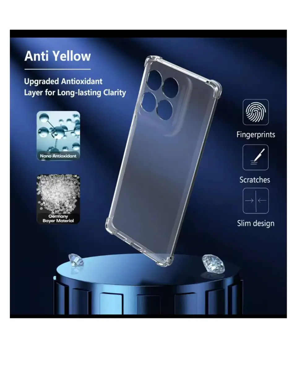 Carcasa Transparente Para Motorola Edge 60 Fusion  3
