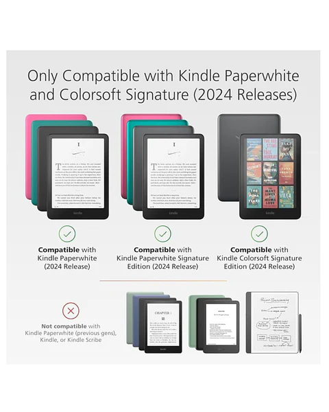Funda Transparente Para Kindle Colorsoft 2024 7