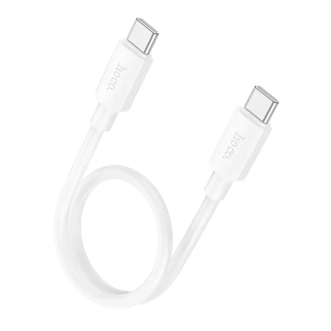 Cable Hoco X96 de 60W Tipo C a Tipo C 25cm