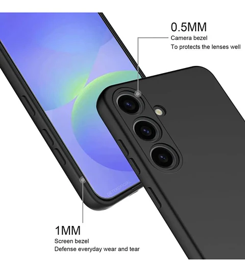 Carcasa Silicona color Para Samsung Galaxy A55 