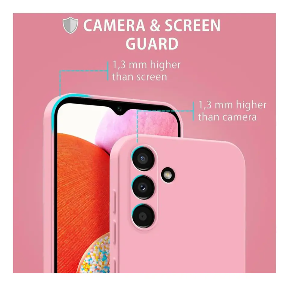 Carcasa Silicona color Para Samsung Galaxy A55  6