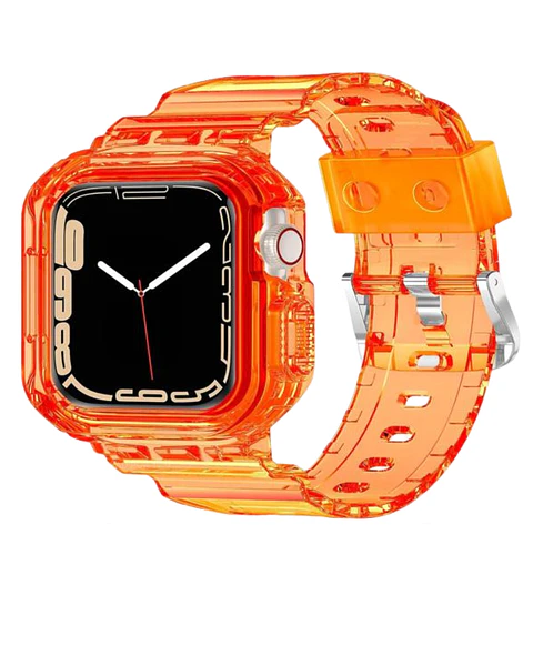 Correa Protectora Silicona Completa Para Apple Watch  42MM 44MM 45MM