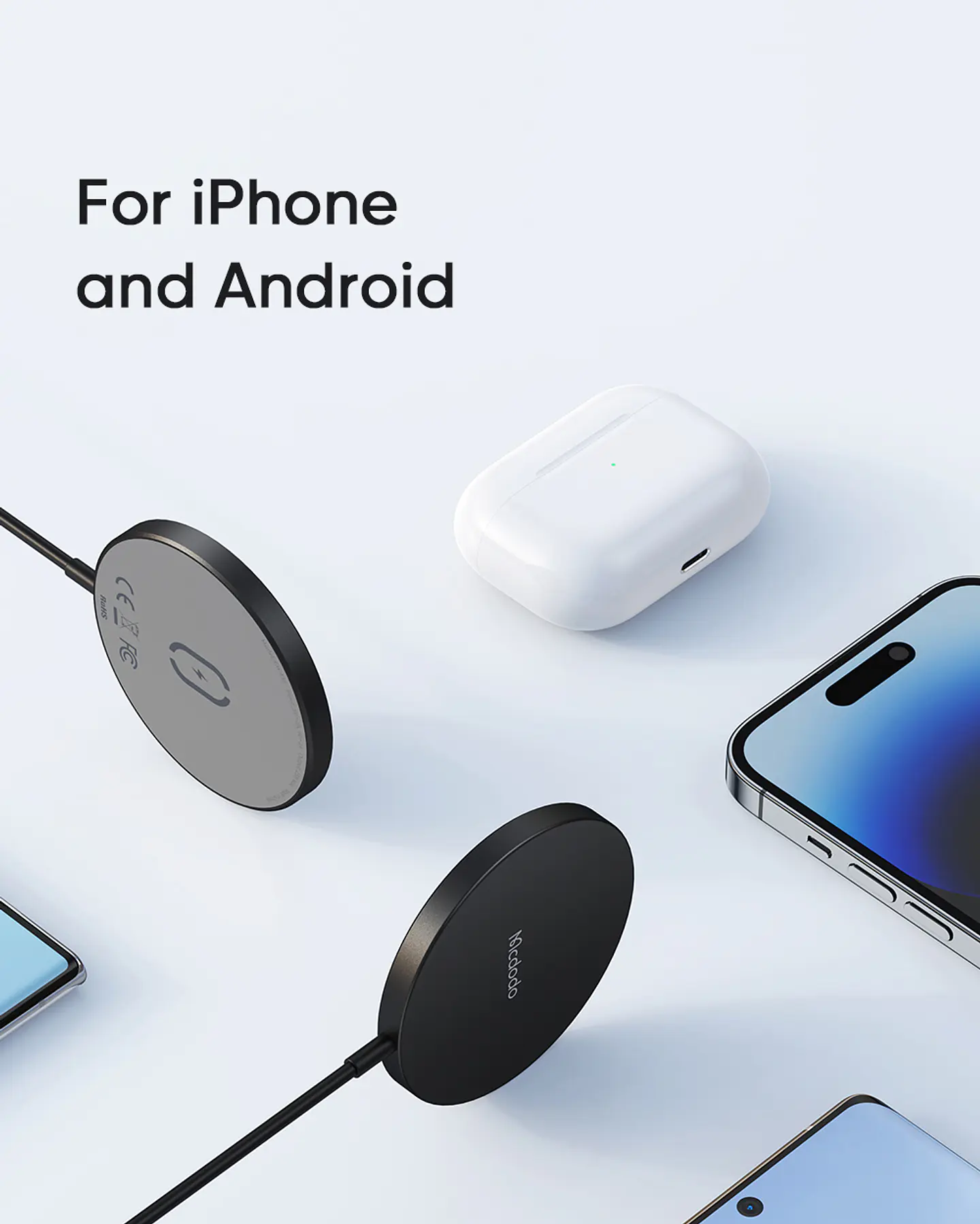 Cargador MagSafe MCDODO de 15W  6
