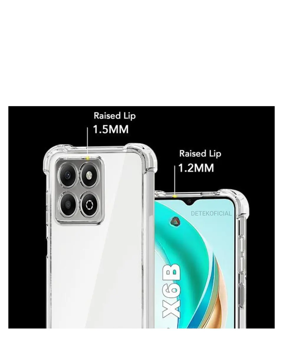 Carcasa Transparente Reforzado Para Honor X6B 3