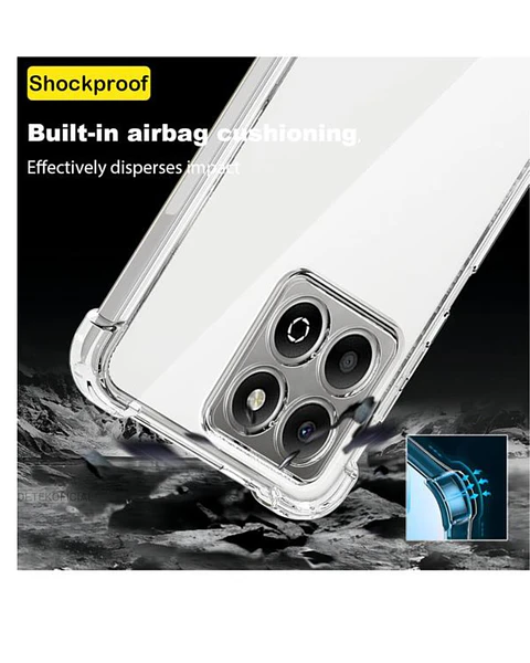 Carcasa Transparente Reforzado Para Honor X6B