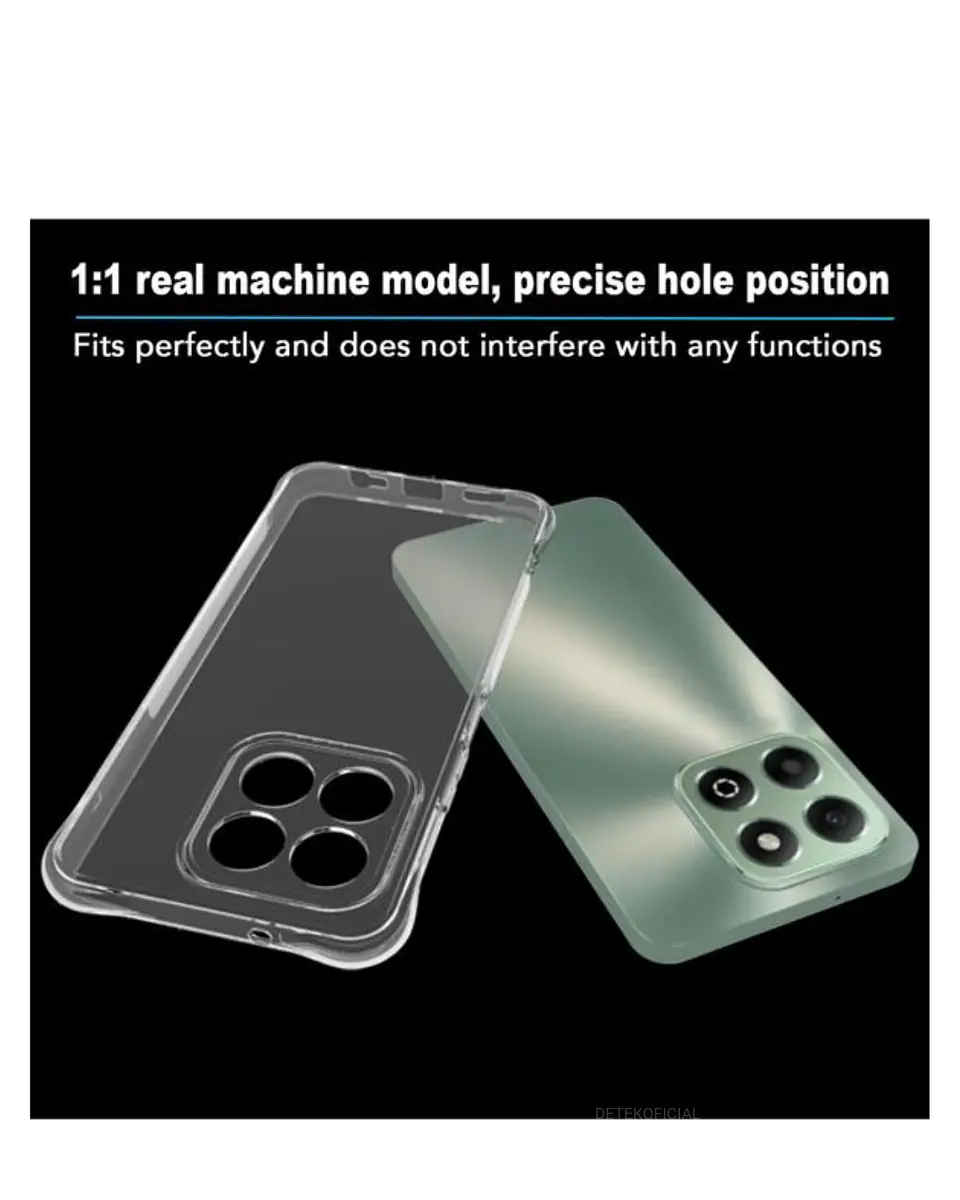 Carcasa Transparente Reforzado Para Honor X6B 5