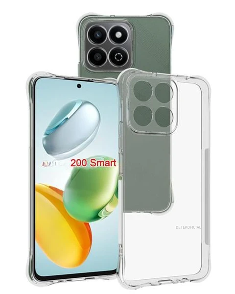 Carcasa Transparente Reforzado Para Honor 200 Smart 
