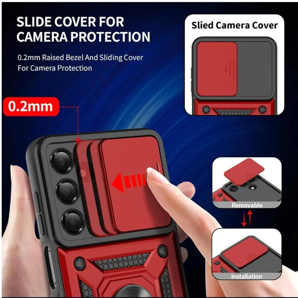 Carcasa Antigolpes Reforzada Para Samsung A16 9