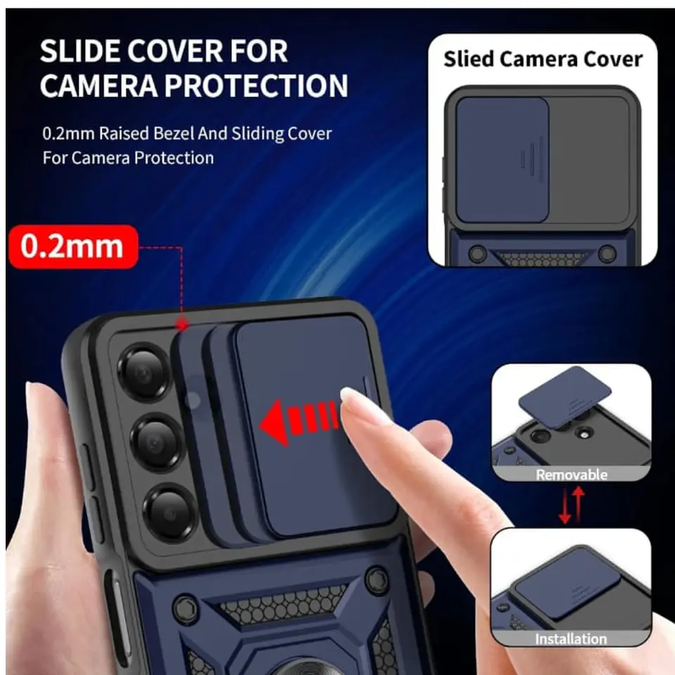 Carcasa Antigolpes Reforzada Para Samsung A16 13