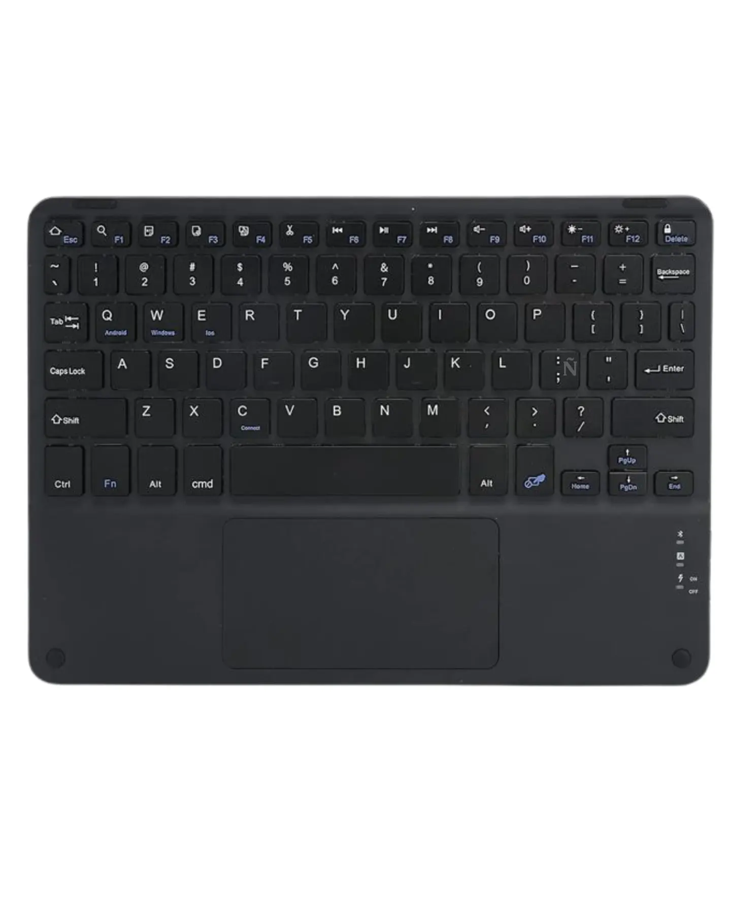 Teclado Bluetooth Con Touchpad (Mouse) 11 pulgadas  2