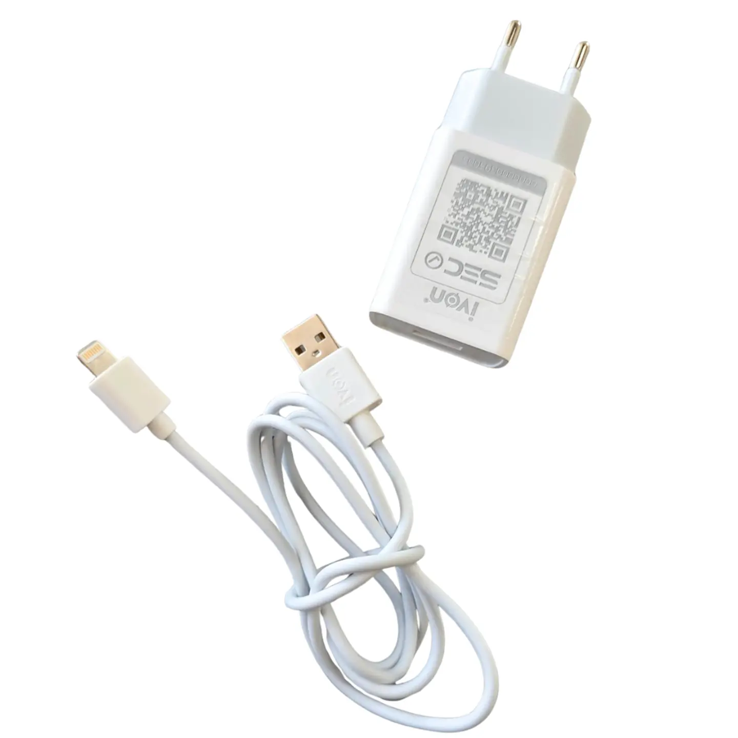 Cargador Tipo Lightning para IPhone carga rápida 2.1A 3