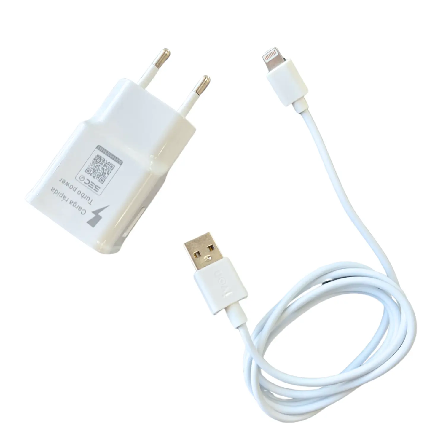 Cargador USB-Lightning carga rápida 3.0A para IPhone  5