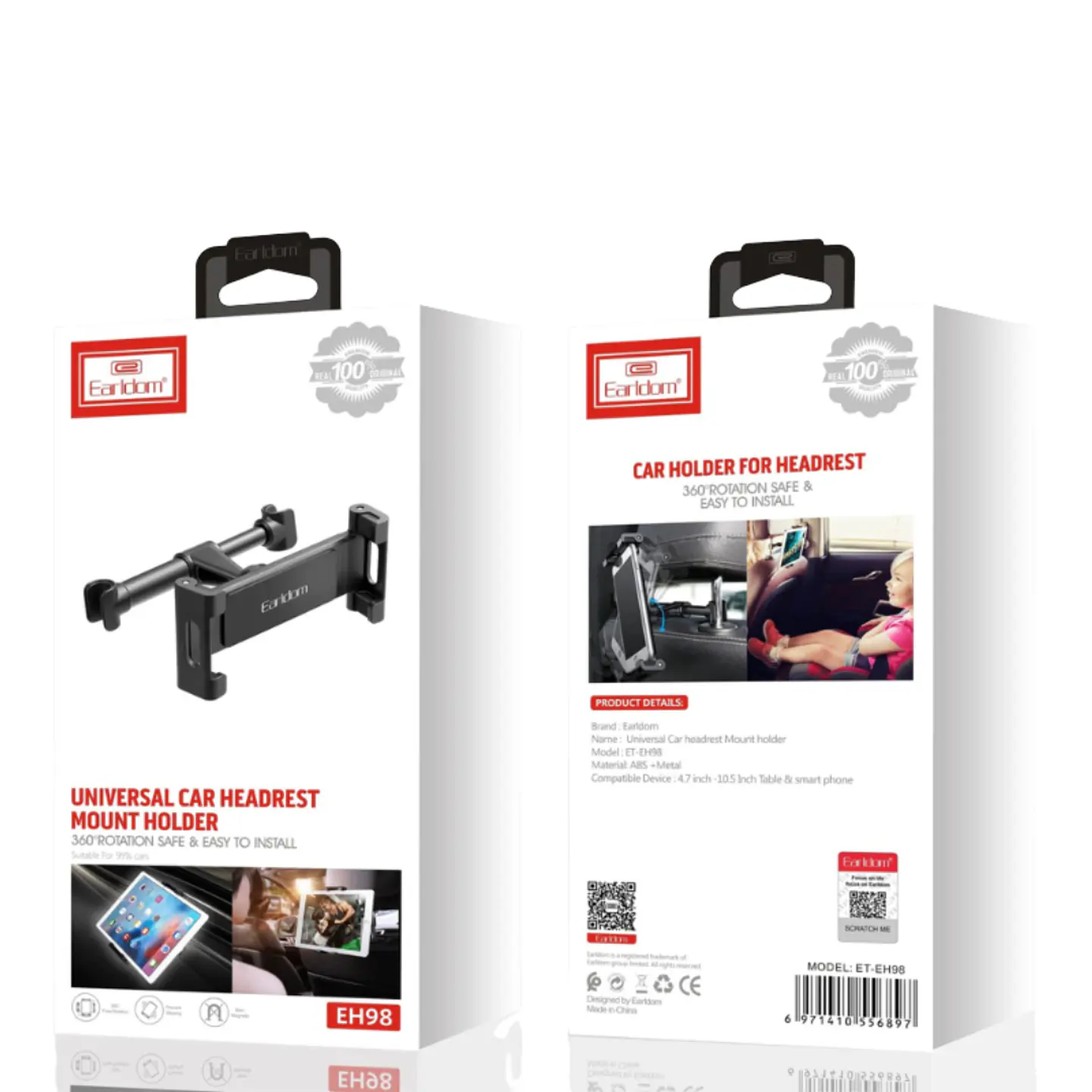 Soporte Auto Para Tablet  Asiento Trasero  1