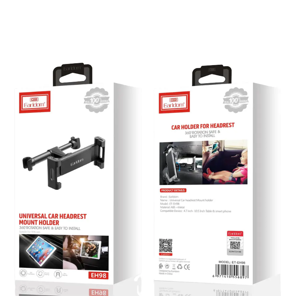 Soporte Auto Para Tablet  Asiento Trasero  1