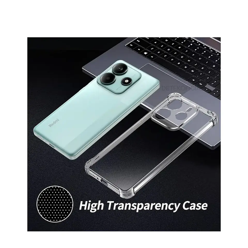 Carcasa Transparente Para Redmi Note 14 5G 3