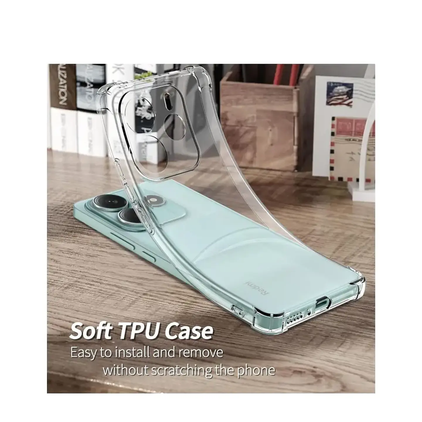Carcasa Transparente Para Redmi Note 14 5G 4