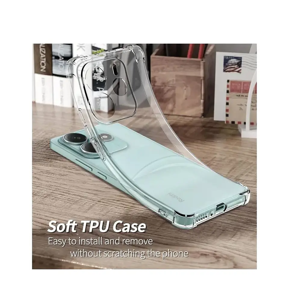 Carcasa Transparente Para Redmi Note 14 5G 4