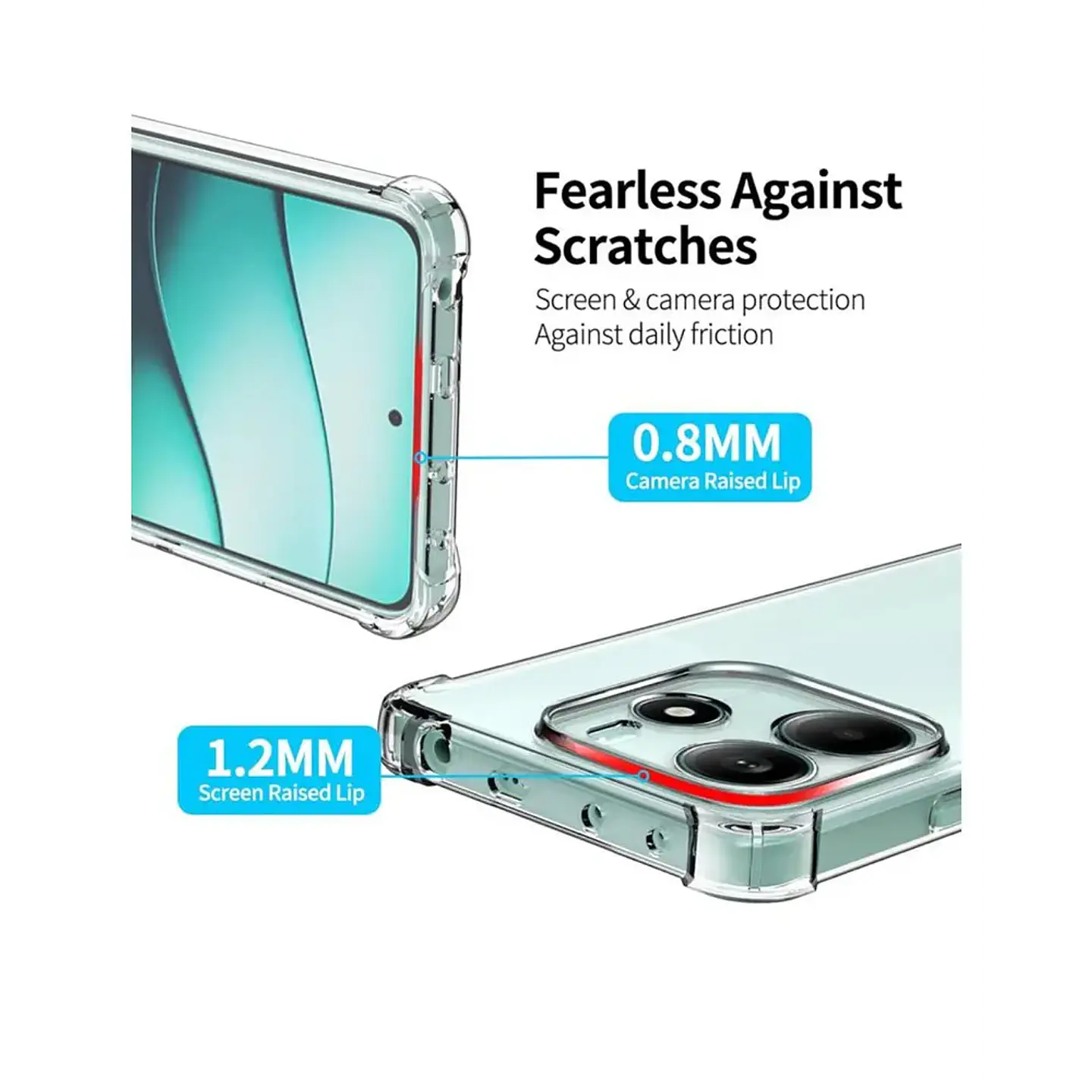 Carcasa Transparente Para Redmi Note 14 5G 5