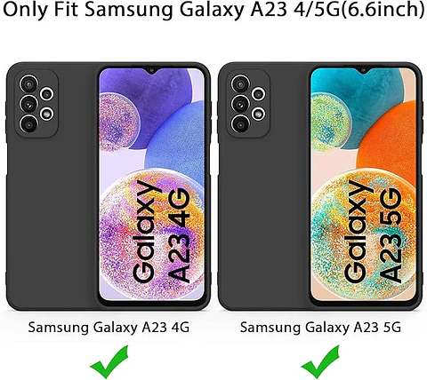 Carcasa silicona color Para Samsung A23 4G / 5G 