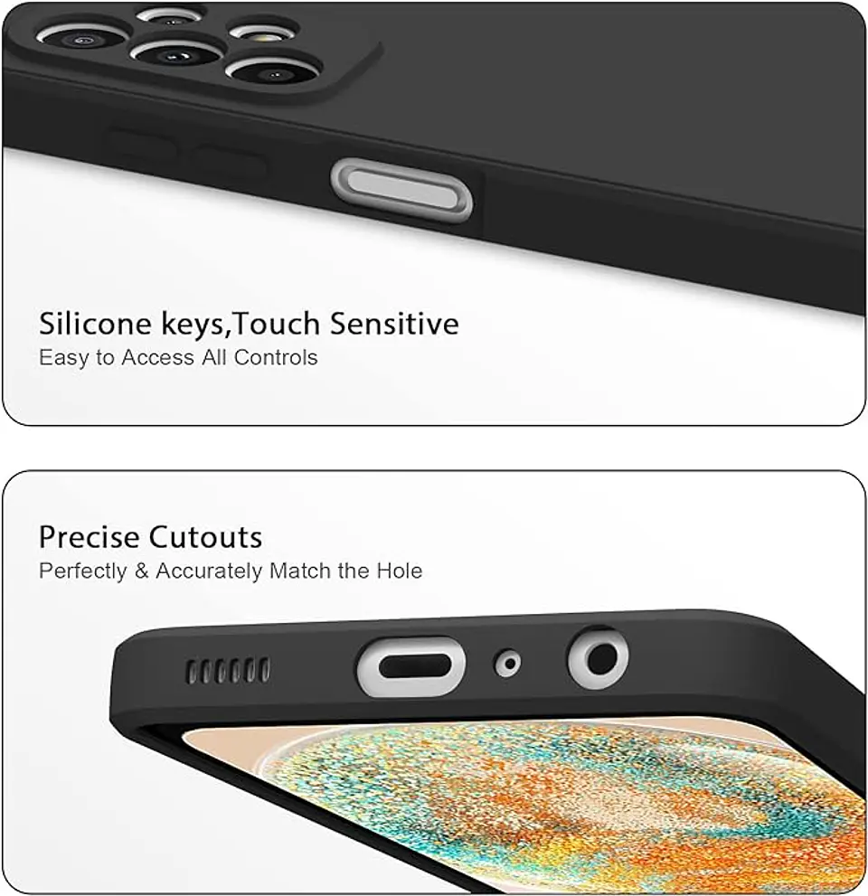 Carcasa silicona color Para Samsung A23 4G / 5G  5