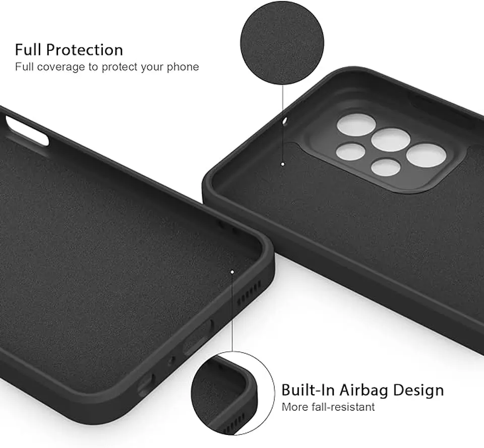 Carcasa silicona color Para Samsung A23 4G / 5G  6