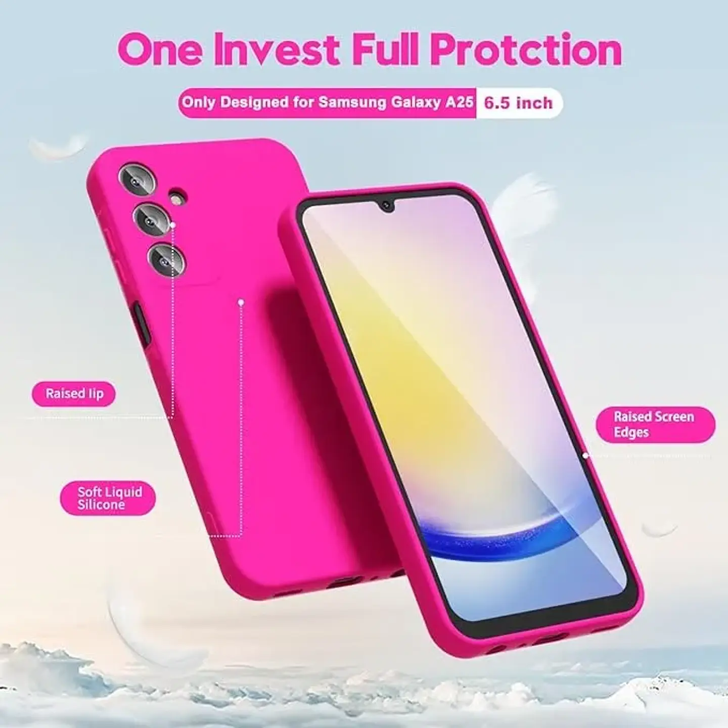 Carcasa Silicona Color Para Samsung Galaxy A25 5