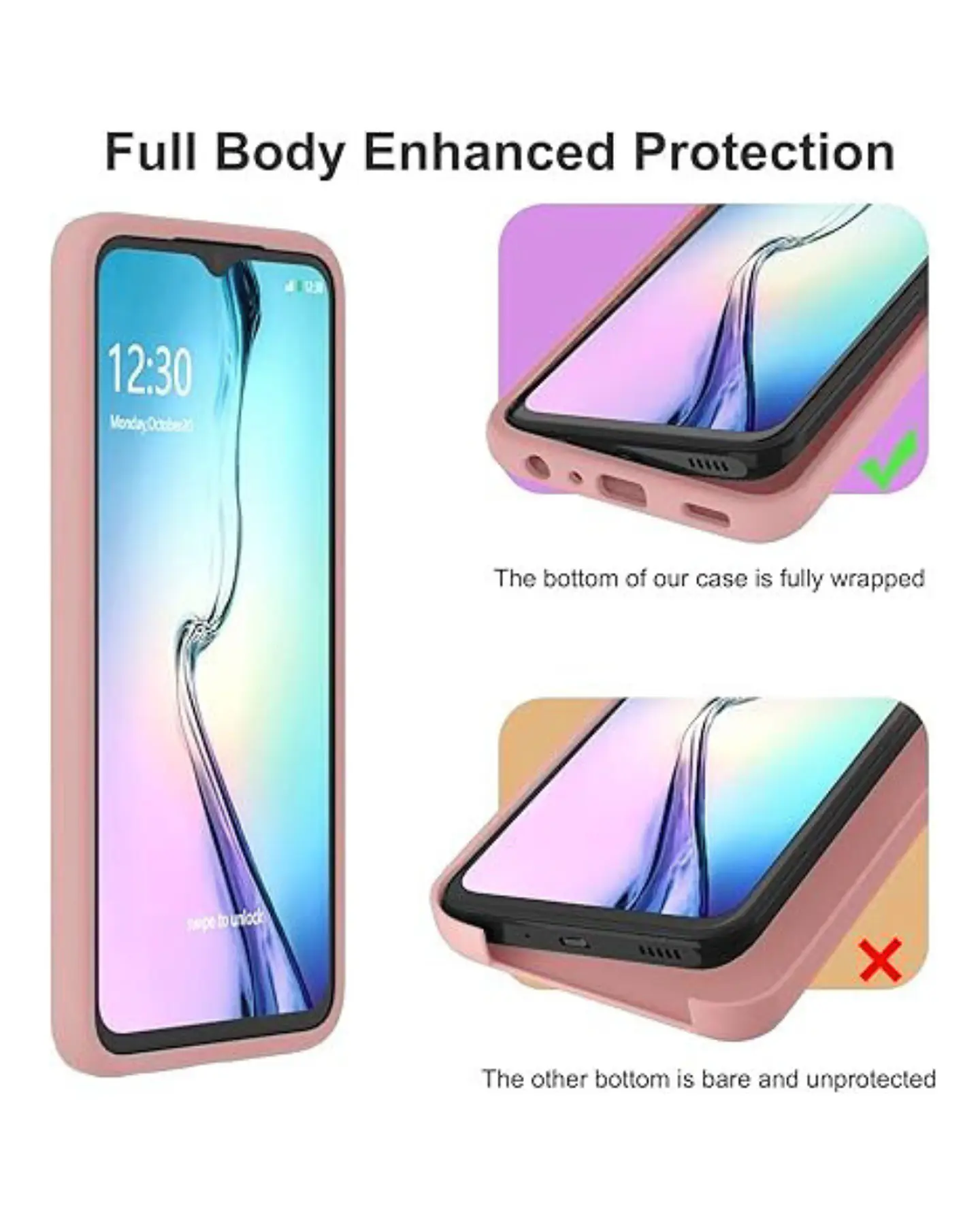 Carcasa Silicona Color Para Samsung A03 Core  6