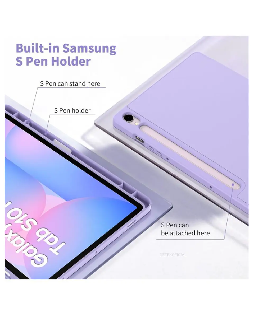 Funda Smart Cover Para Tablet Samsung S9 / S9 Fe 10.9