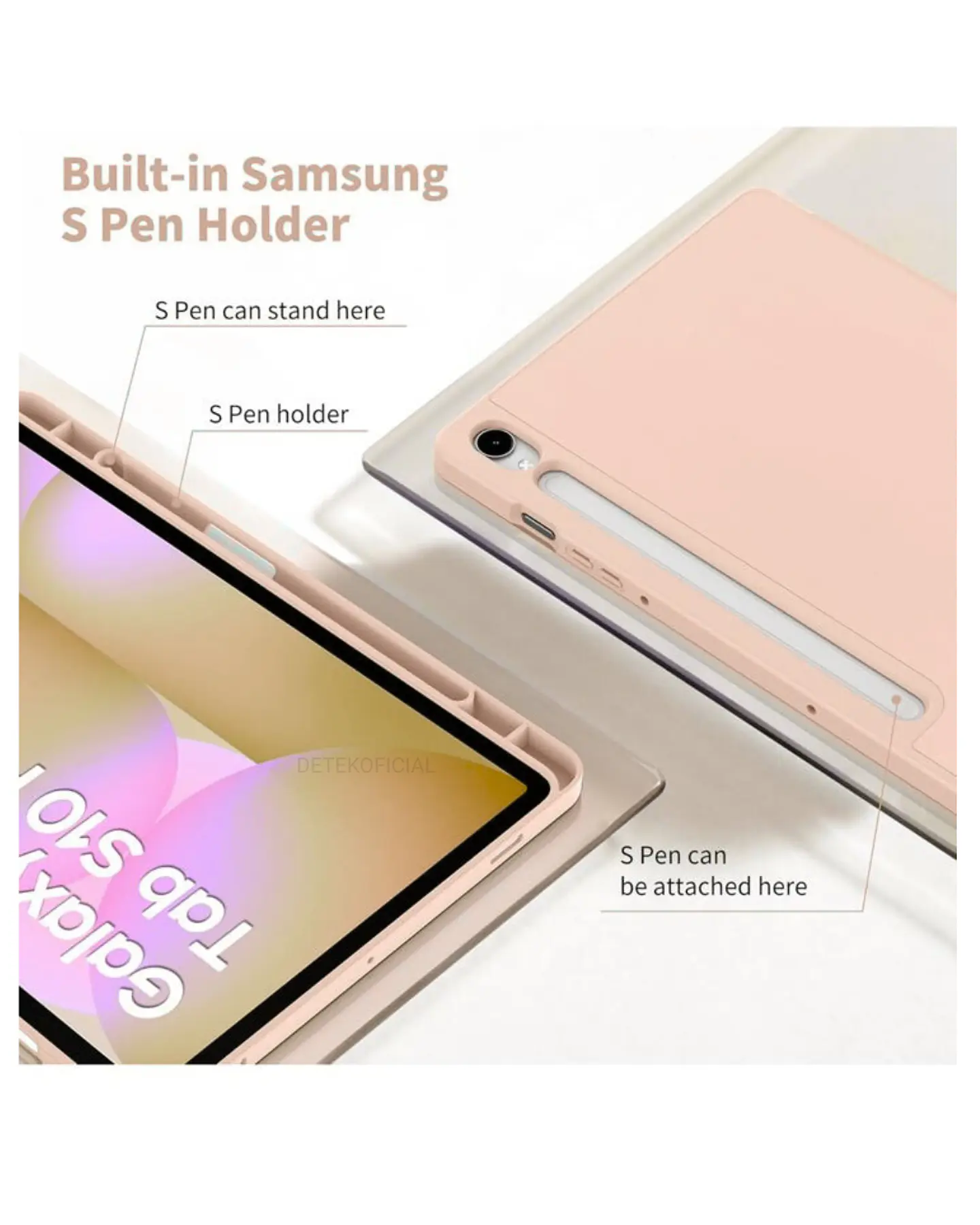 Funda Smart Cover Para Tablet Samsung S9 / S9 Fe 10.9
