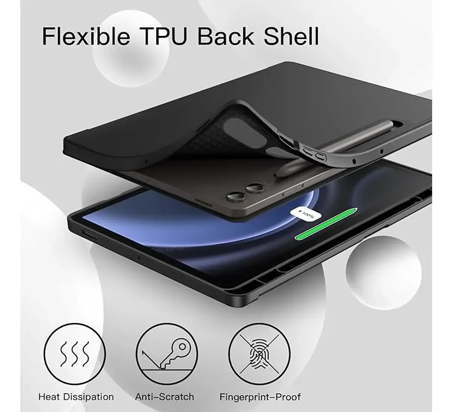 Funda Smart Cover Para Tablet Samsung S7 / S8 11