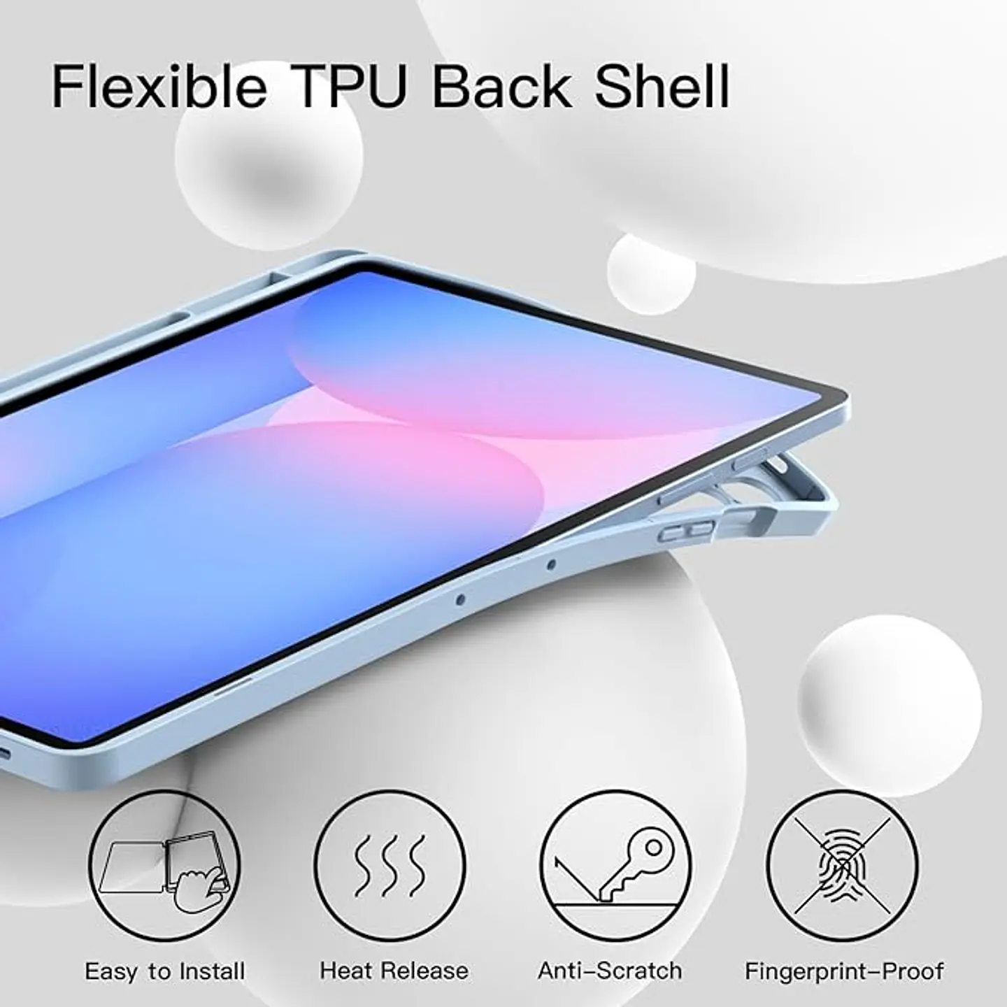 Funda Smart Cover Para Tablet Samsung S7 / S8 11
