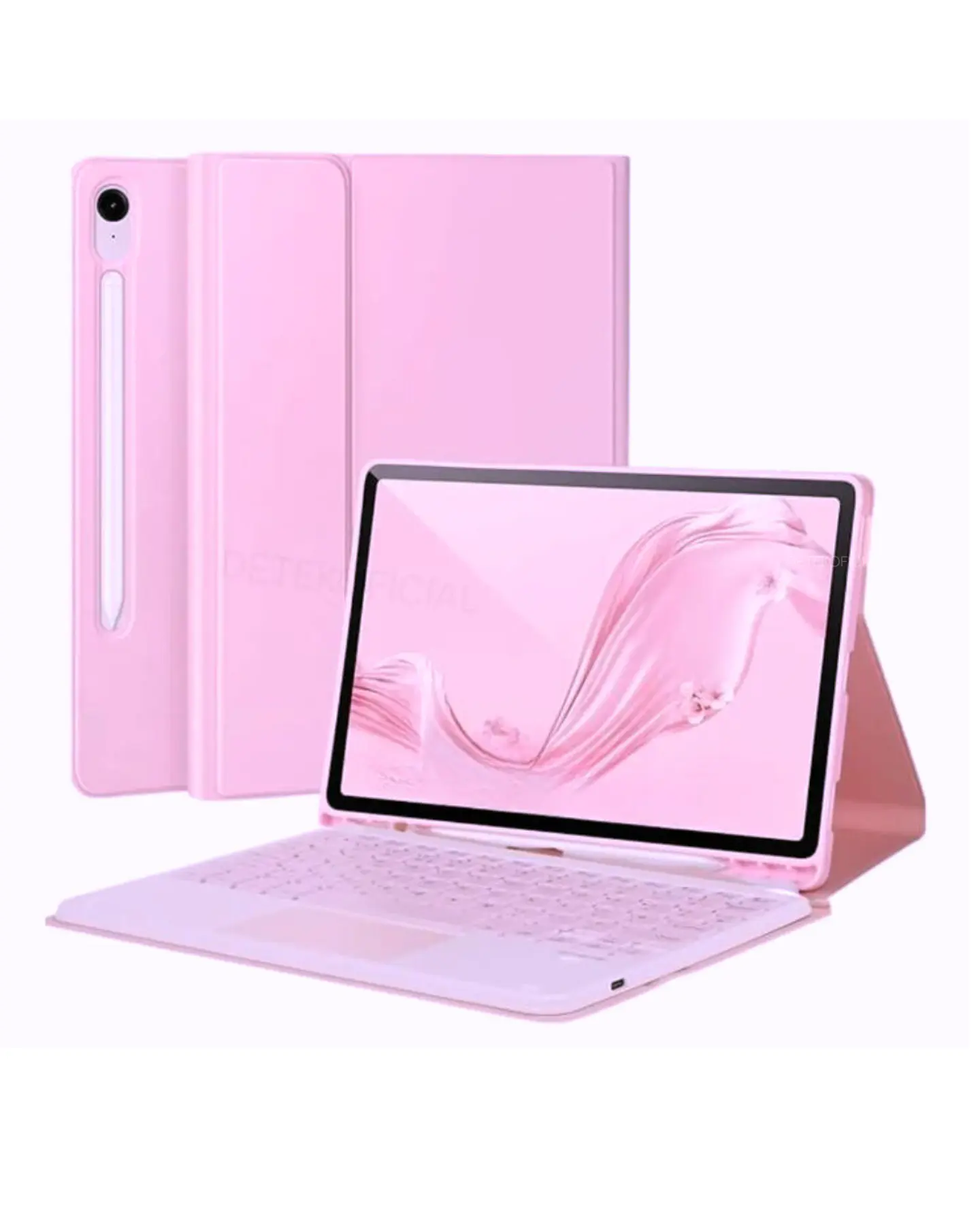 Funda Con Teclado Español Touchpad Para Samsung S10 Fe 10.9 7