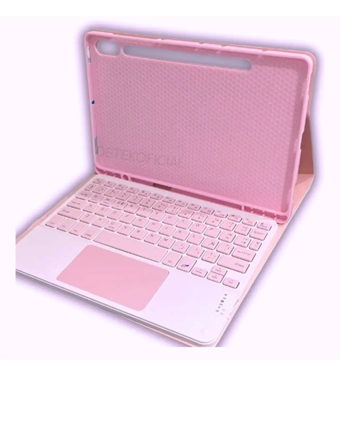 Funda Con Teclado Español Touchpad Para Samsung S10 Fe 10.9 14