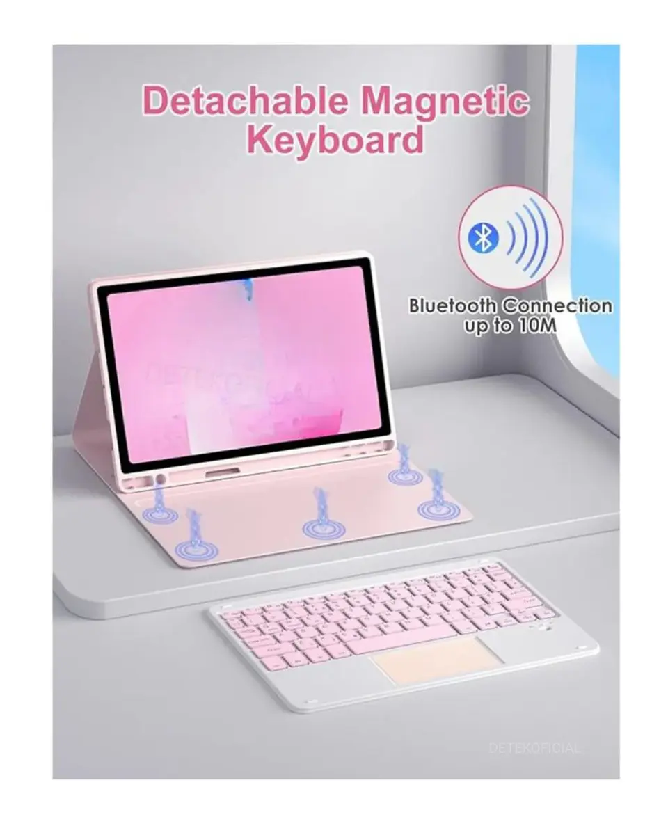 Funda Con Teclado Español Touchpad Para Samsung S10 Fe 10.9 11