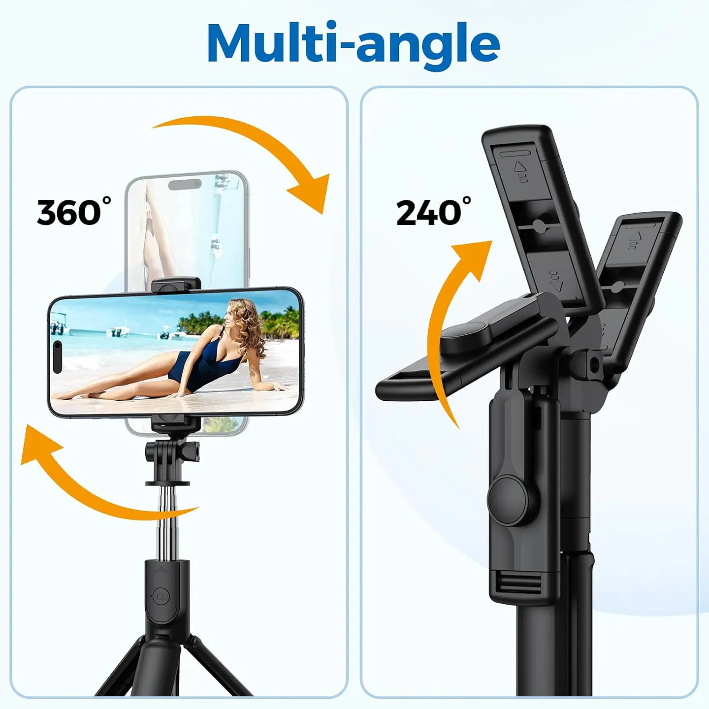 Palo Selfie + Trípode Multifuncional para Celular  4
