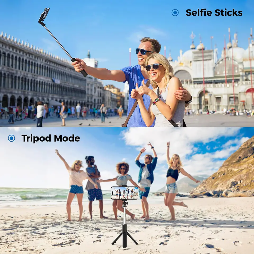 Palo Selfie + Trípode Multifuncional para Celular  5