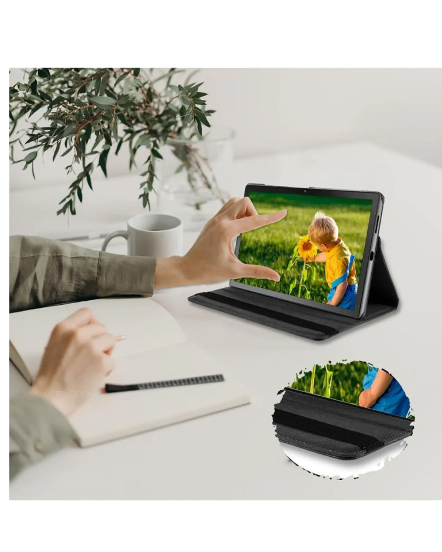 Funda 360 Giratoria Para Samsung Galaxy Tab S10 Fe X520 10.9