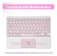 Funda Con Teclado Español Touchpad Para iPad Air 10.9 4ta 5ta Generacion  - Miniatura 14