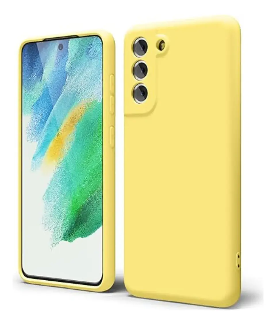 Carcasa Silicona unicolor para Samsung S21 Fe  4