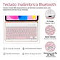Teclado Bluetooth Inalámbrico 11 pulgadas Español Para iPad/Tablet/iPhone - thumbnail 9