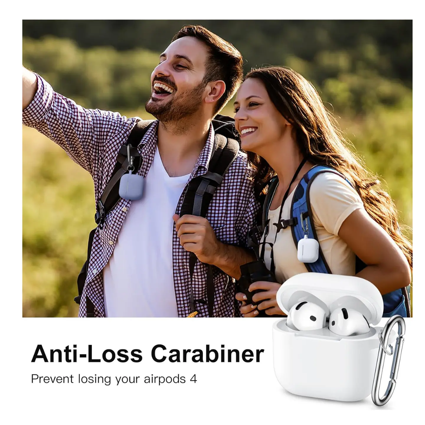 Funda Silicona para Airpods 4  11