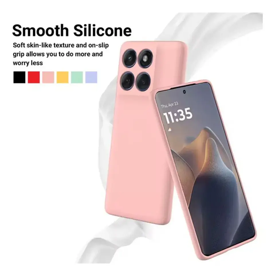 Carcasas Silicona Color Para Motorola Edge 60 5g 21