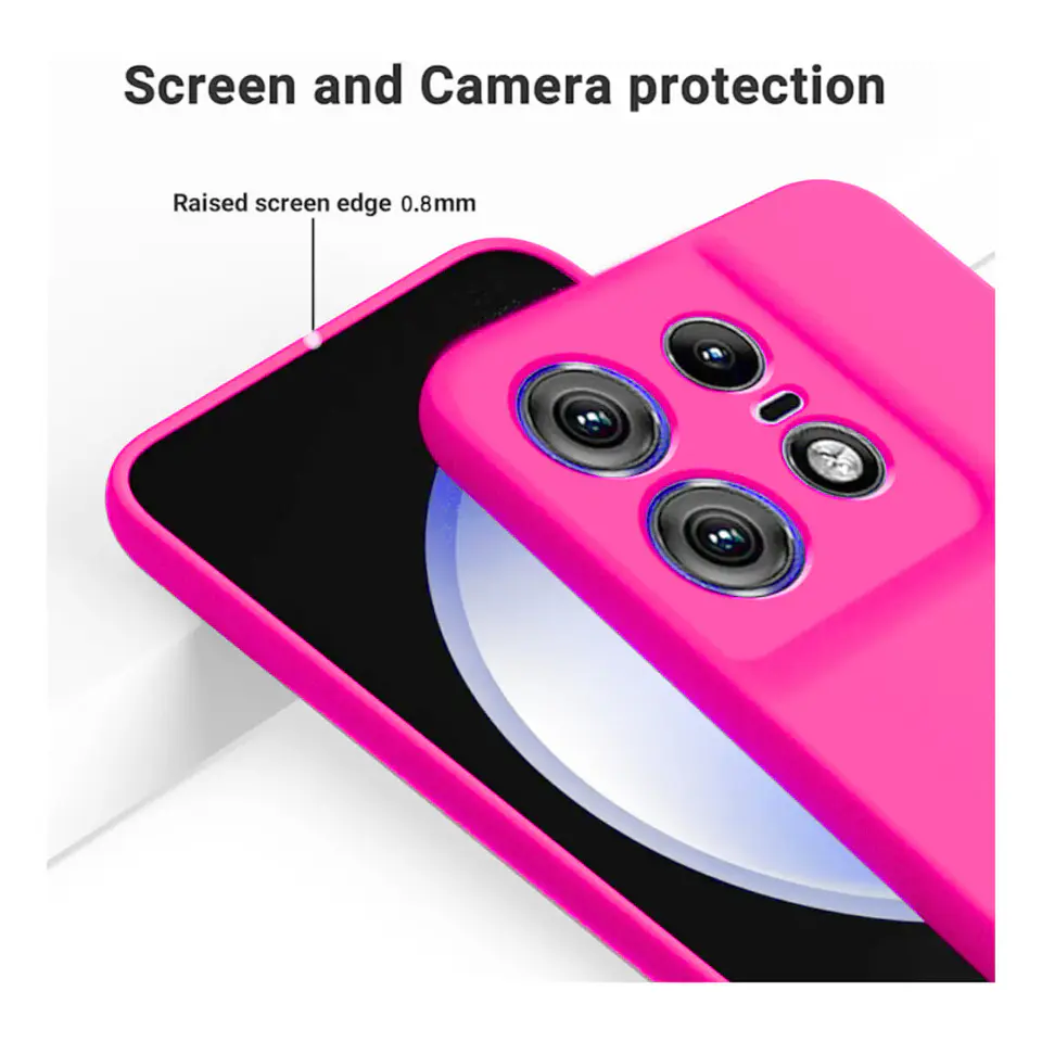 Carcasas Silicona Color Para Motorola Edge 50 Pro  24