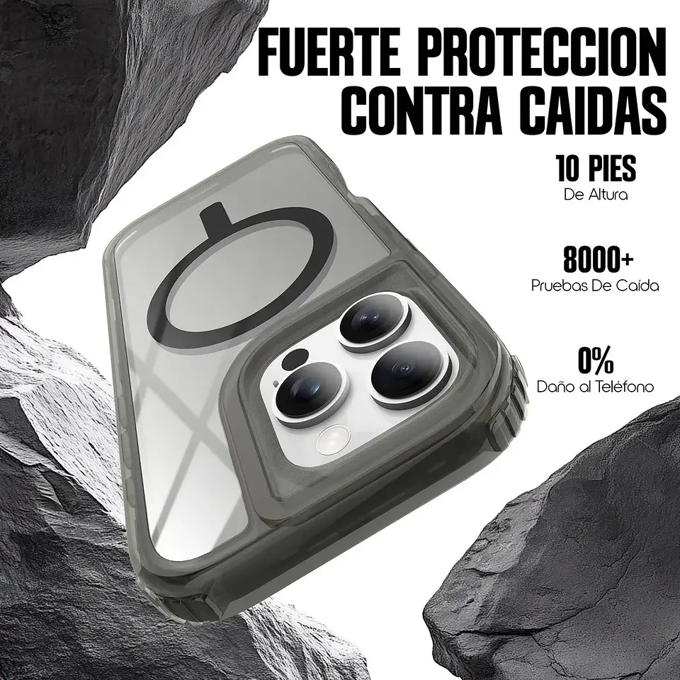 Carcasa KBOD Triple Protección Magnética para iPhone 14 Pro Max  4