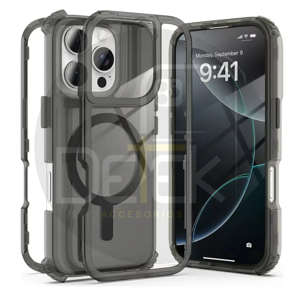 Carcasa KBOD Triple Protección Magnética para iPhone 14 Pro Max  5