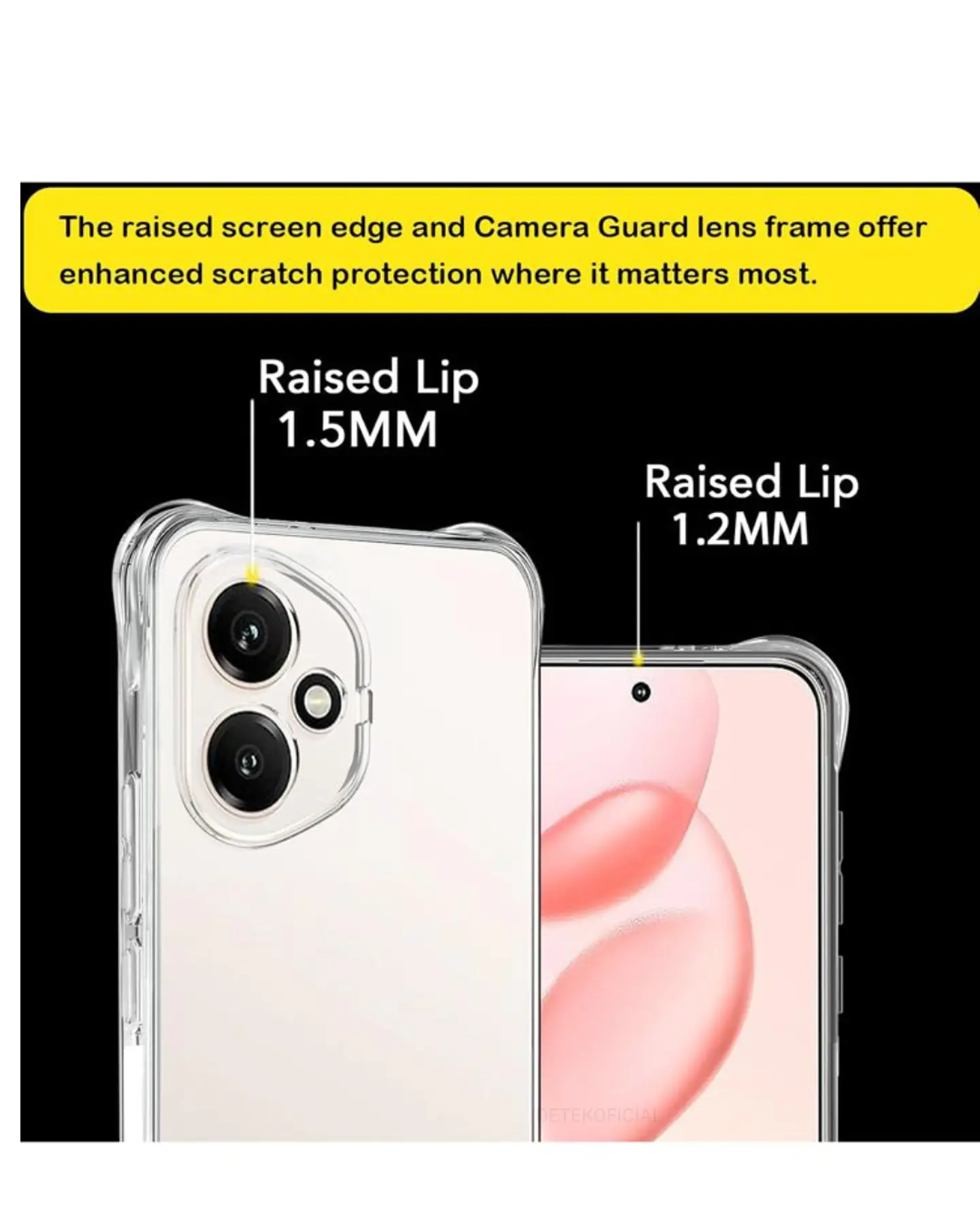 Carcasa Transparente Para Honor 400 5g 4