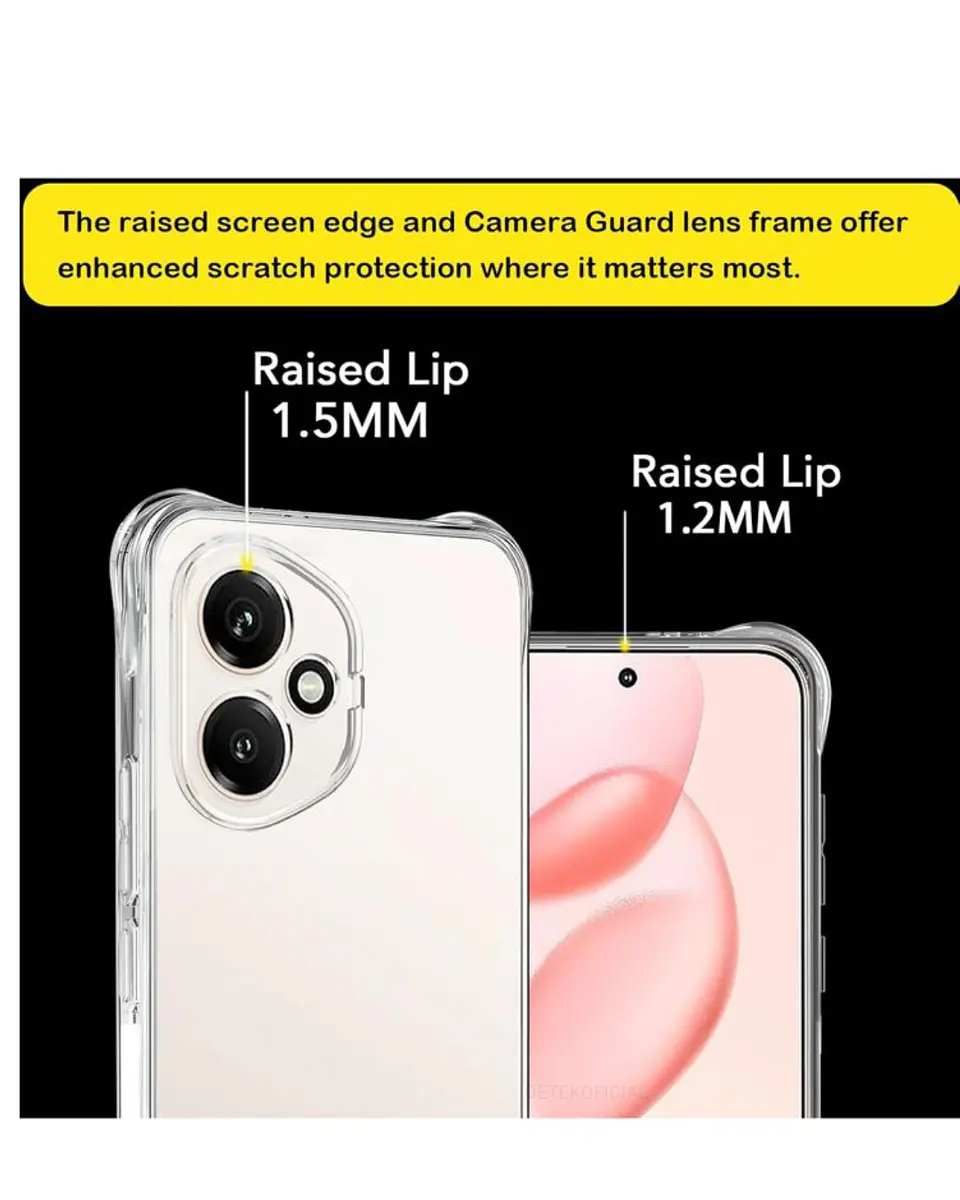 Carcasa Transparente Para Honor 400 5g 4