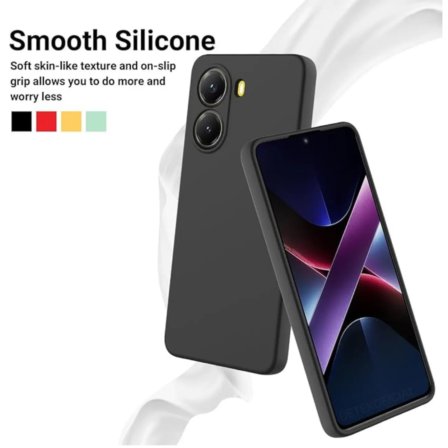 Carcasa Silicona Color para Xiaomi Poco x7 Pro 5g 3