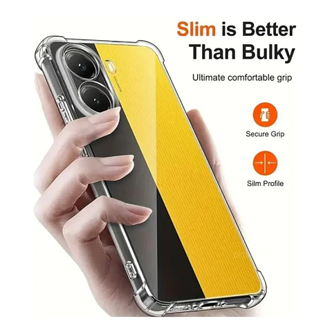 Carcasa Transparente Para Xiaomi Poco X7 Pro 5g 
